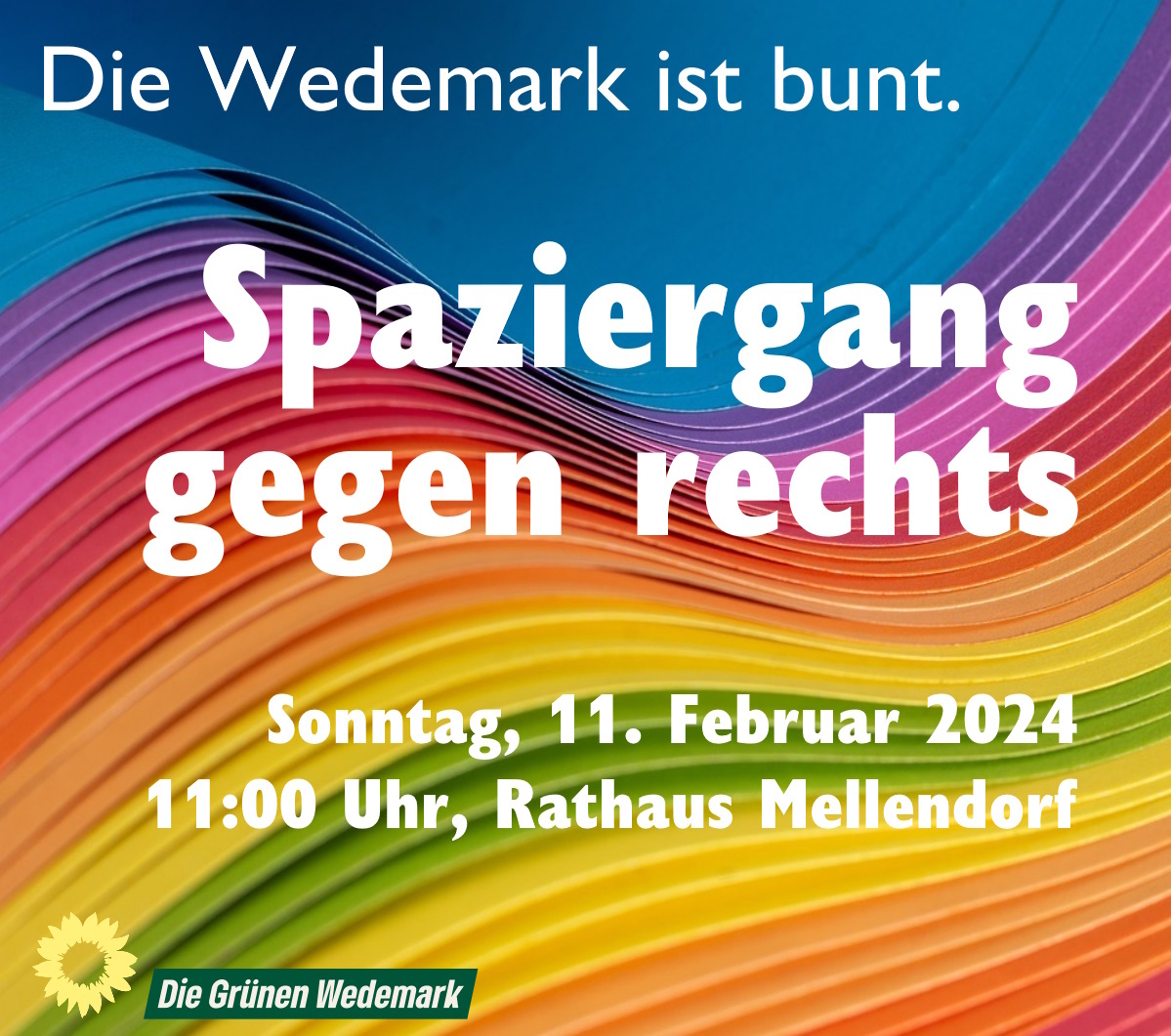 Spaziergang gegen Rechts