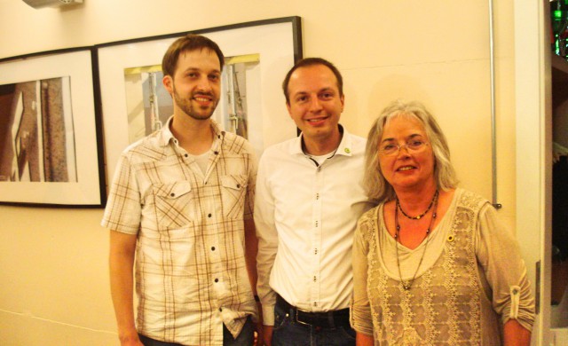 Marco Kurz, Eike Lengemann und Angela Klingrad Foto: Ute Lucka