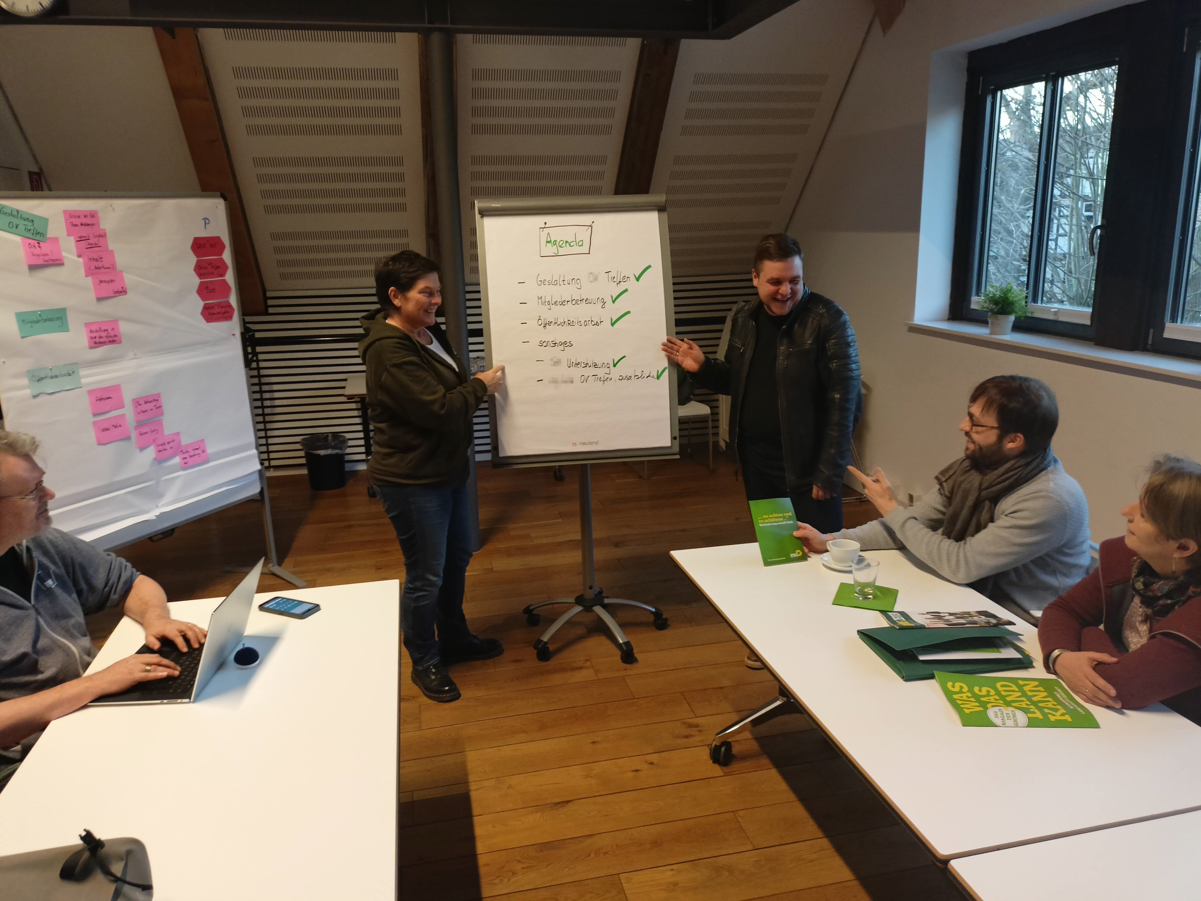 Grüner Vorstand trifft sich zur traditionellen Klausurtagung in Bissendorf