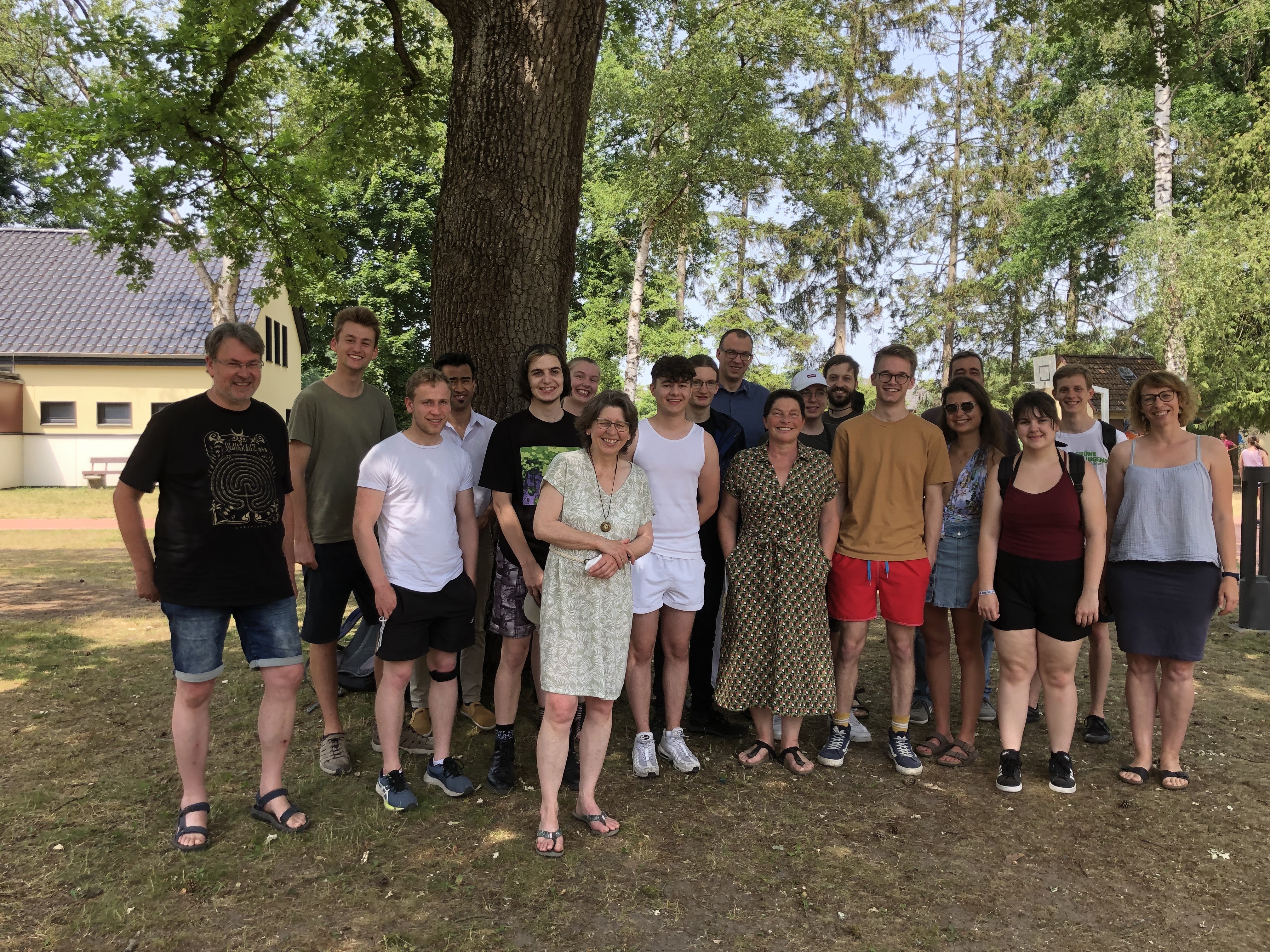 Vorstand der Grünen Wedemark begrüßt die Grüne Jugend Hannover in Gailhof