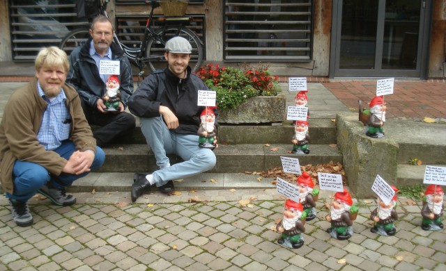 V.l.n.r.: Ingemar Becker, Wilhelm Lucka, Marco Kurz /Foto privat