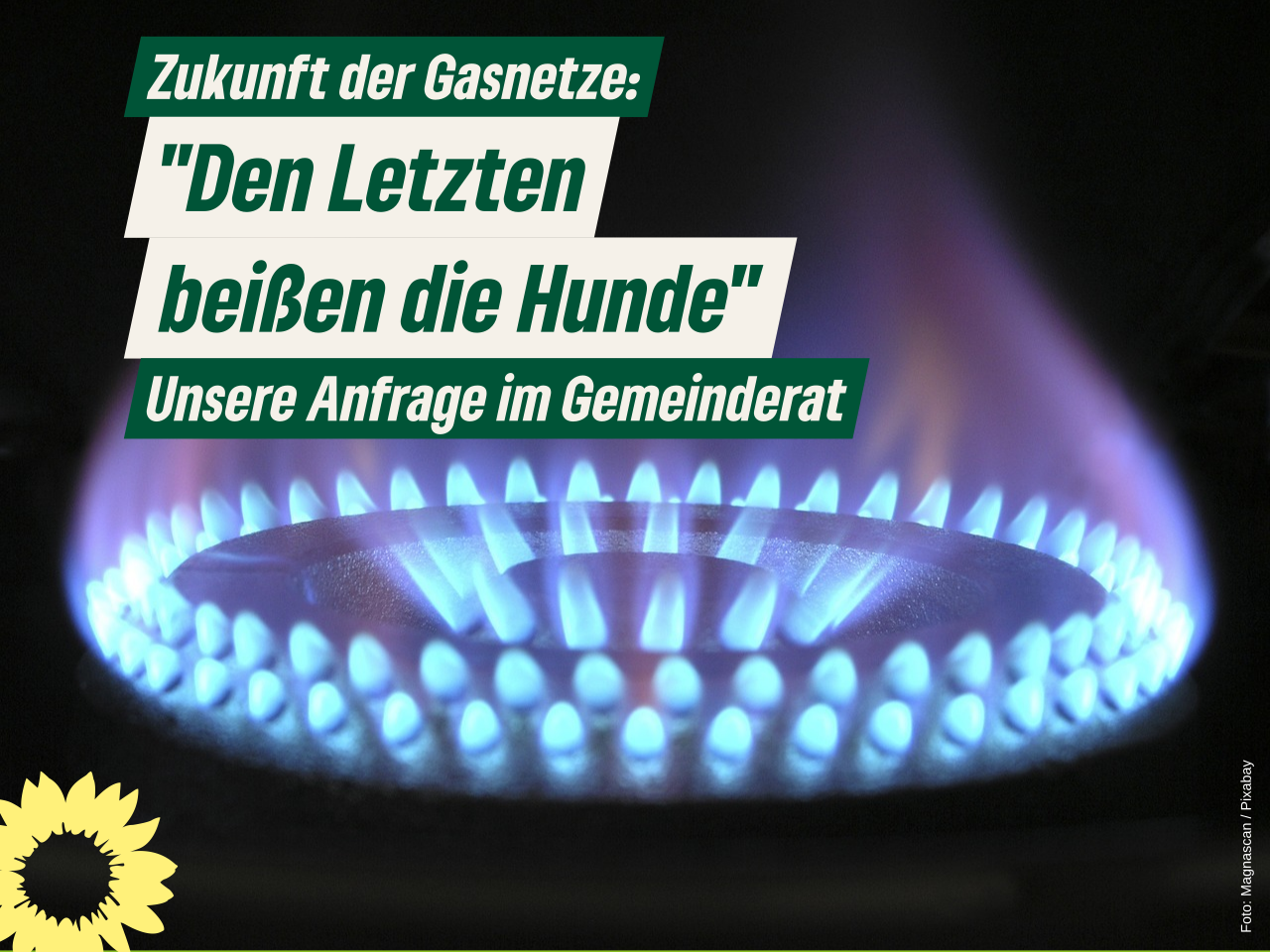 Unsere Anfrage im Rat zur Zukunft der Gasnetze