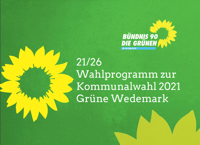 Grünes Wahlprogramm