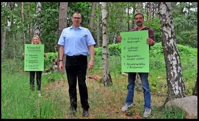 Grüne stellen ihr Klimaschutz-Sofortprogramm vor